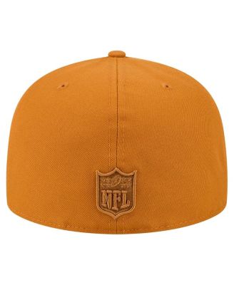 Men's Brown Pittsburgh Steelers Color Pack A-Frame 59FIFTY Fitted Hat