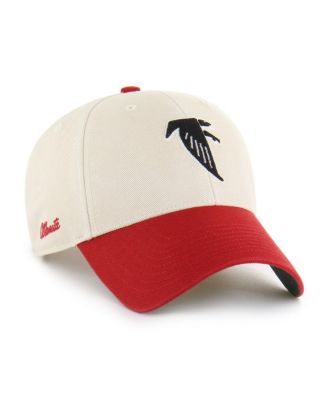 '47 Brand - Men's Cream/Red Atlanta Falcons Fairfield MVP Throwback Adjustable Hat