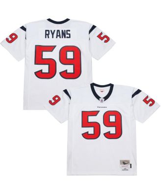 Mitchell & Ness - Men's DeMeco Ryans White Houston Texans 2006 Legacy Replica Jersey