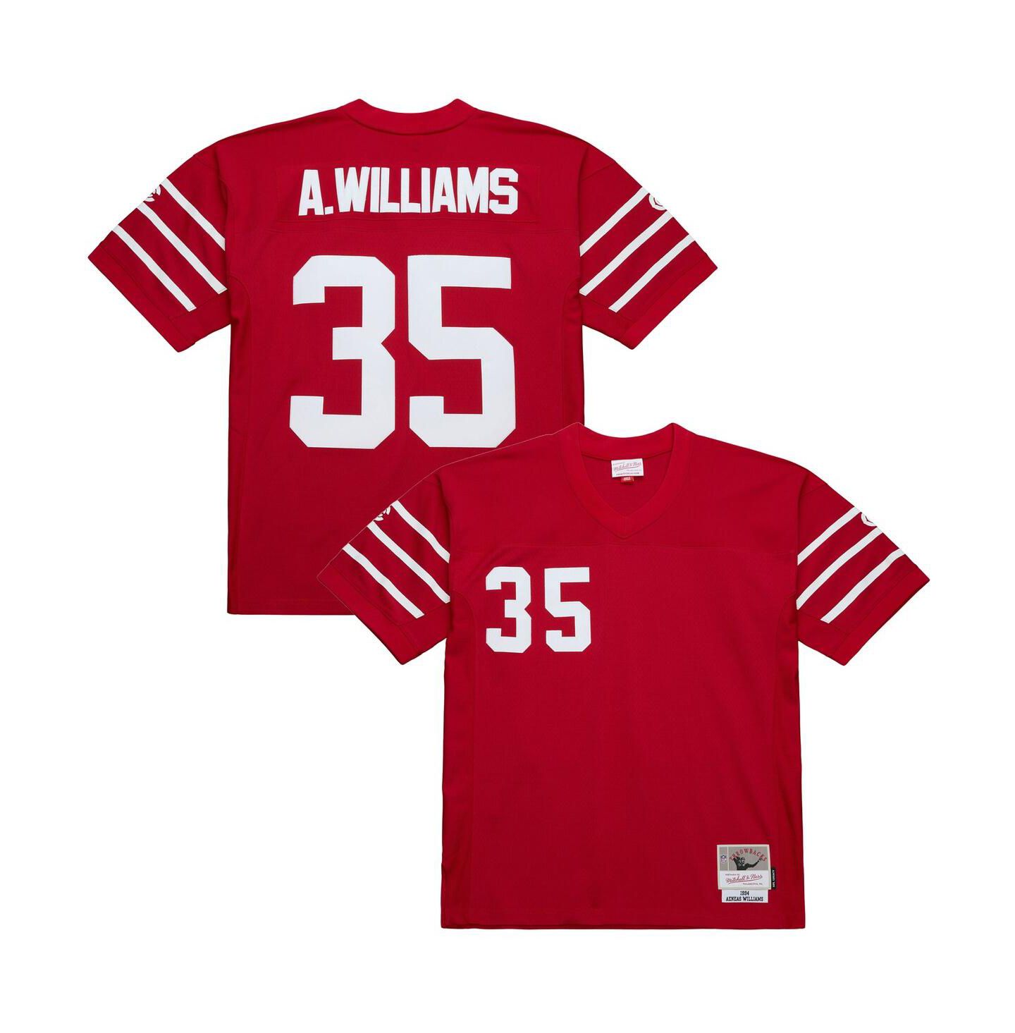 Мужской топ Mitchell & Ness Mitchell Ness Aeneas Williams Cardinal Arizona Cardinals 1994 Legacy Replica Jersey — фото 1