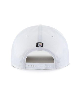 Men's White Pittsburgh Steelers Brrr Fairway Hitch Adjustable Hat