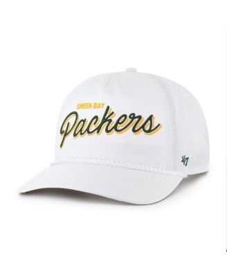 '47 Brand - Men's White Green Bay Packers Brrr Fairway Hitch Adjustable Hat