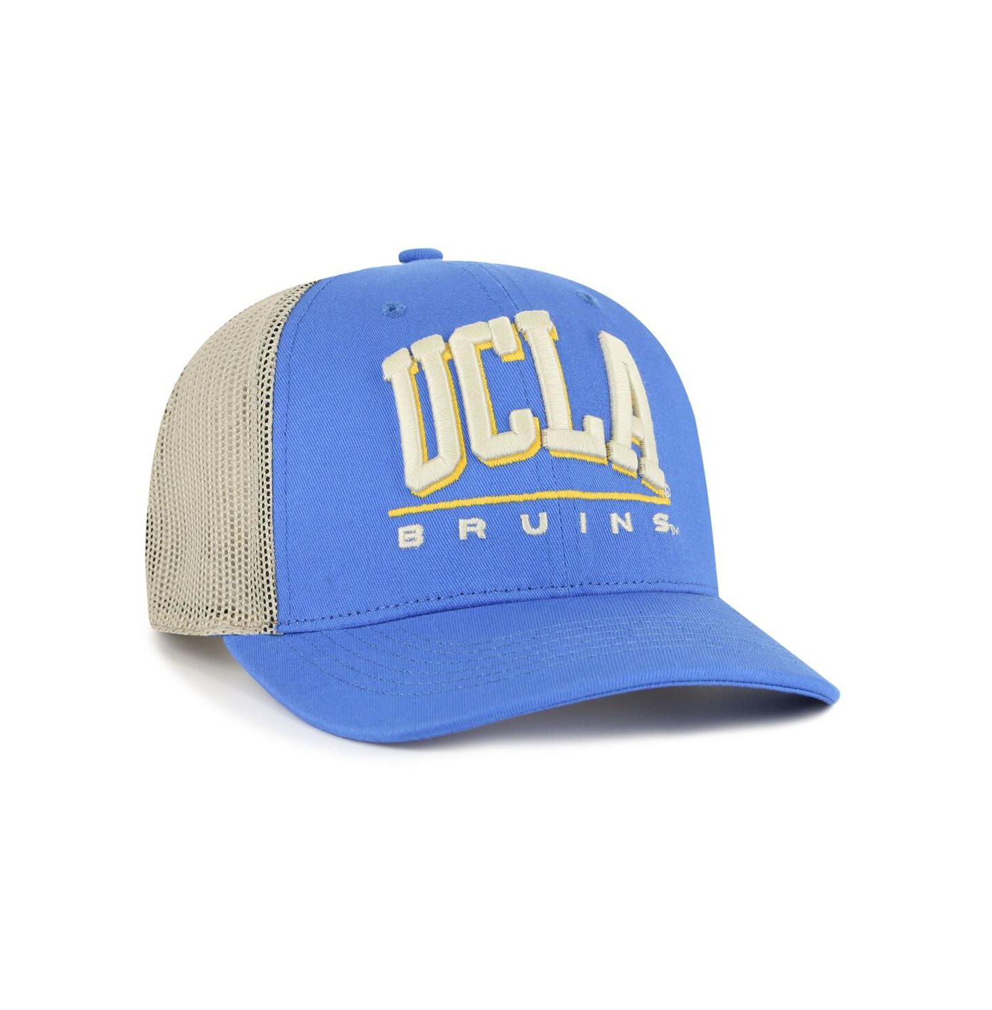 Мужская кепка '47 Brand Blue Ucla Bruins Arid Adjustable Trucker Hat — фото 3
