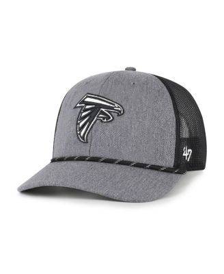 '47 Brand - Men's Heather Charcoal Atlanta Falcons Carbon Rope Trucker Adjustable Hat