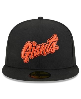 Men's Black San Francisco Giants 2025 City Connect Wordmark 59FIFTY Fitted Hat