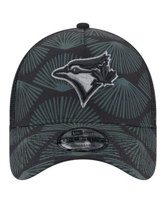 Men's Black Toronto Blue Jays 9FORTY A-Frame Trucker Adjustable Hat