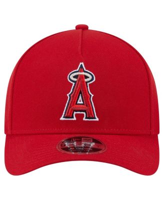 Men's Red Los Angeles Angels 9FORTY M-Crown Adjustable Hat