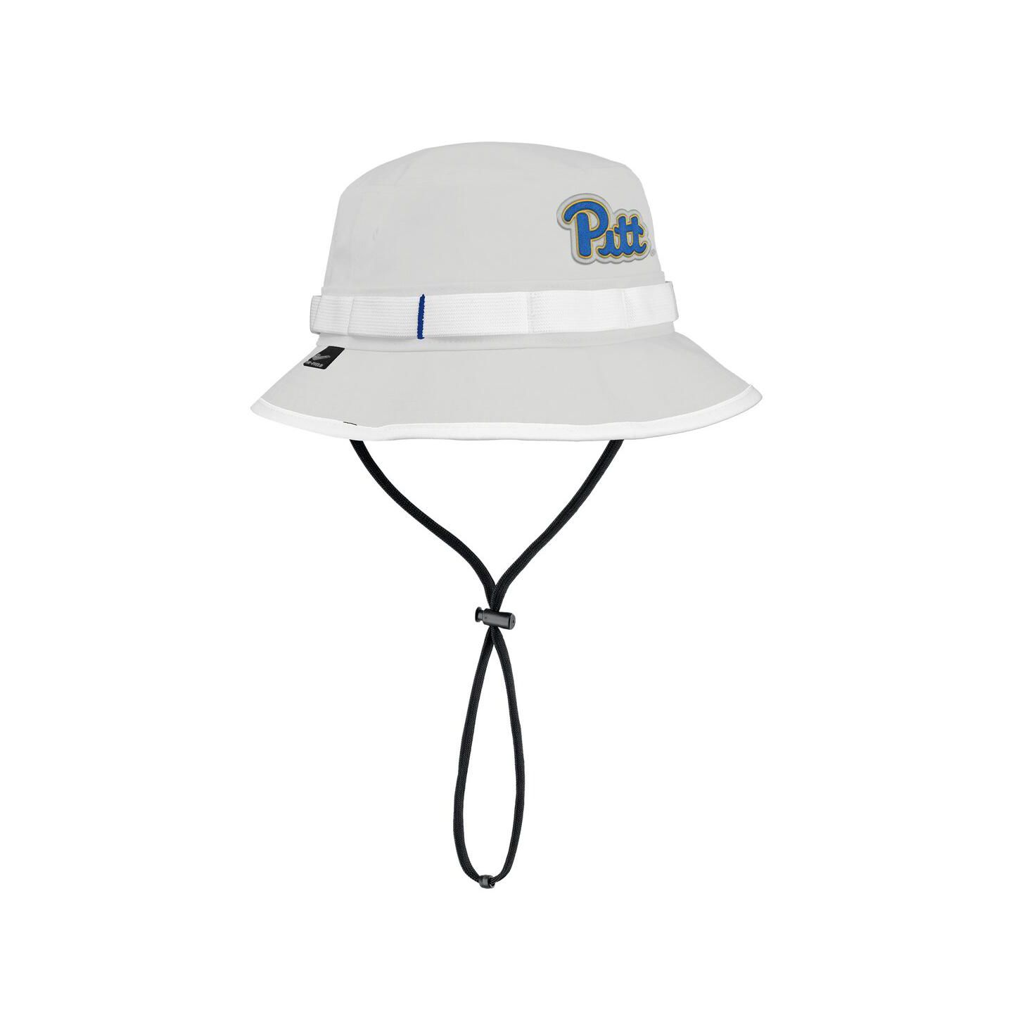 Мужская панама Nike Gray Pitt Panthers 2025 On-Field Boonie Performance Bucket Hat — фото 1