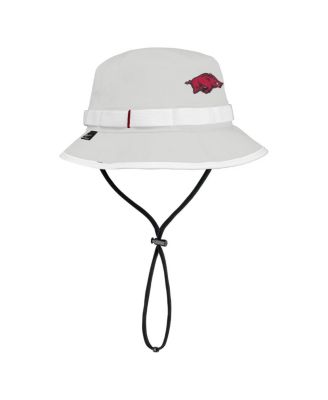 Nike - Men's Gray Arkansas Razorbacks 2025 On-Field Boonie Performance Bucket Hat