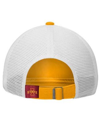 Men's Gold Iowa State Cyclones On-Field Club Adjustable Trucker Hat