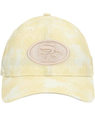 Women's Cream San Francisco 49ers Frond 9TWENTY Adjustable Hat