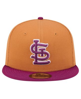 Men's Brown/Purple St. Louis Cardinals Color Pack Two-Tone 9FIFTY Snapback Hat