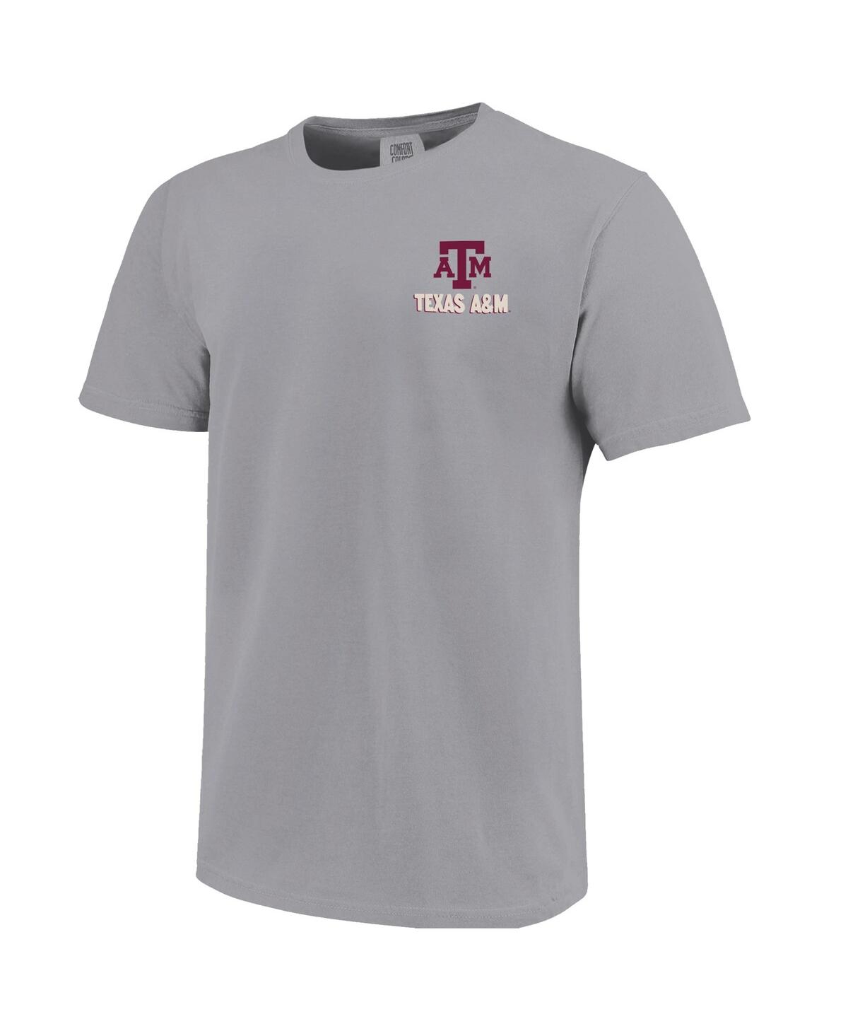 Image One Big Boys And Girls Gray Texas A M Aggies Local Campus Scene T-shirt In Gray