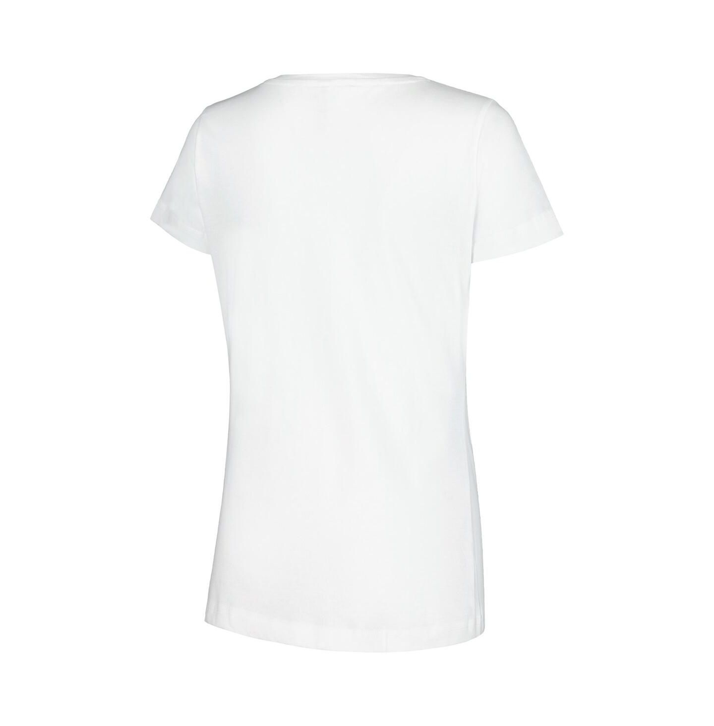 Женские футболки Mad Engine White Lilo and Stitch Beach Duo Scoop Neck — фото 2