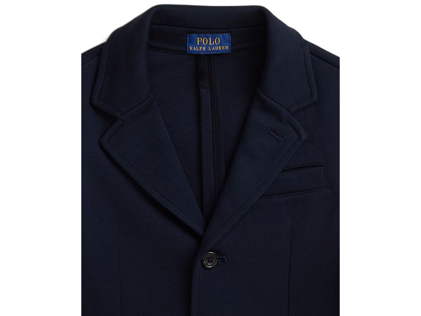 Куртка Polo Ralph Lauren Double-Knit Shirt Jacket для мальчиков, цвет: Тёмно-синий — фото 3