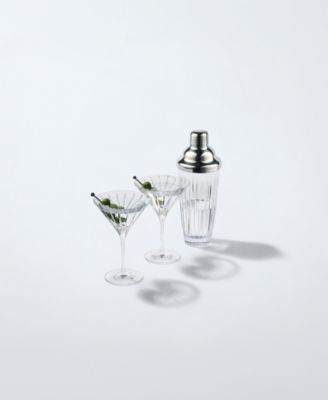 Herald Cocktail Shaker and Martini Glasses, Set of 3, Macy's Exclusive
