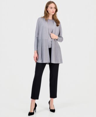Women's Monteray Metallic Open-Front Cardigan