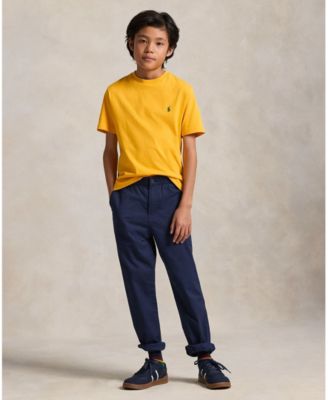 Big Boys Cotton Jersey Crewneck T-Shirt