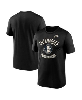 Nike - Men's Black Florida State Seminoles Fashion Hometown Legend T-Shirt