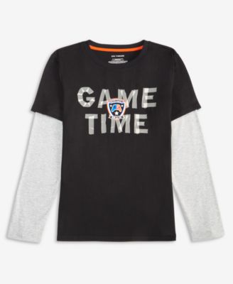Epic Threads - Boys 5-20 Game Time Graphic Layered-Look T-Shirt