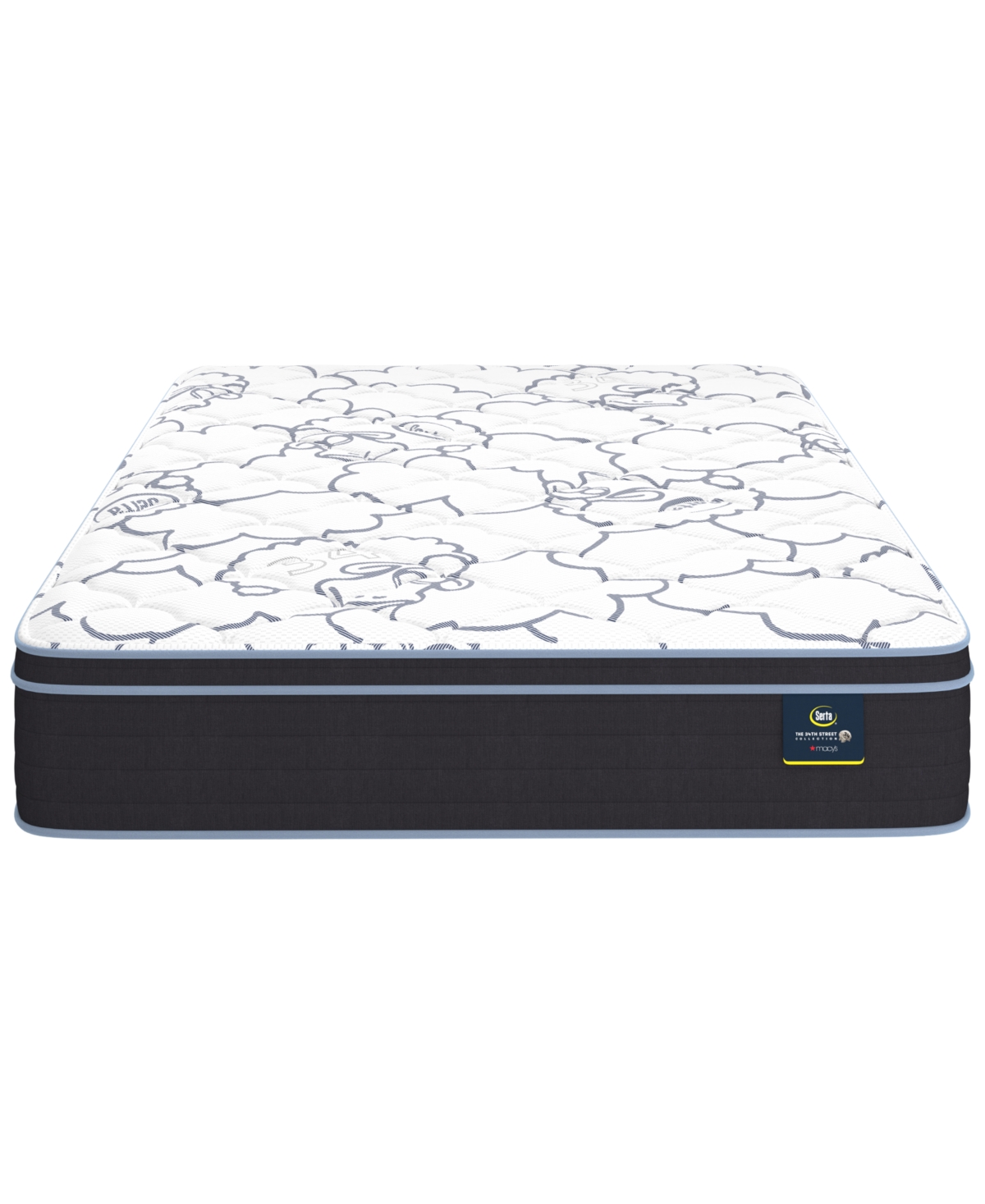 Serta 34th Street 12.5 Plush Euro Top Mattress Collection In White