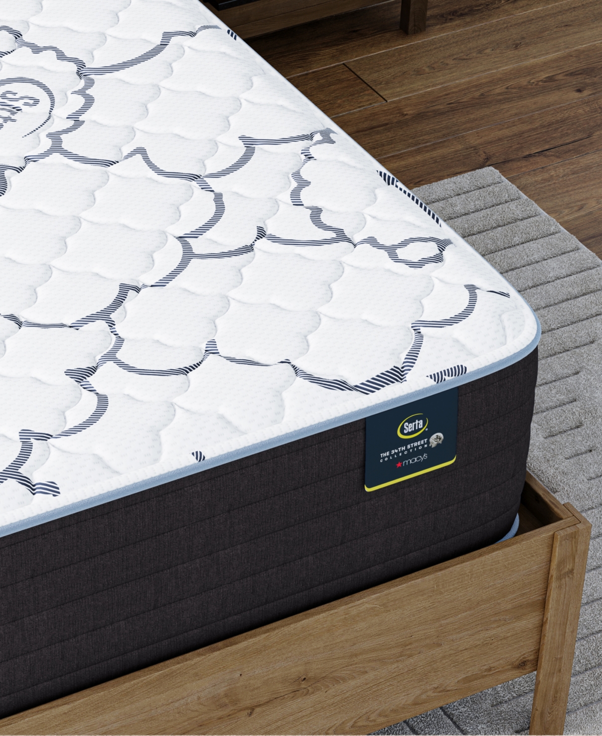 Serta 34th Street 13 Extra Firm Tight Top Mattress Collection In White
