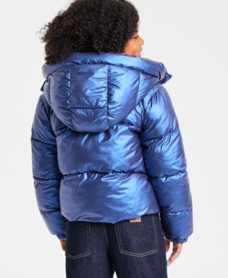 Big Girls Hooded Puffer Coat