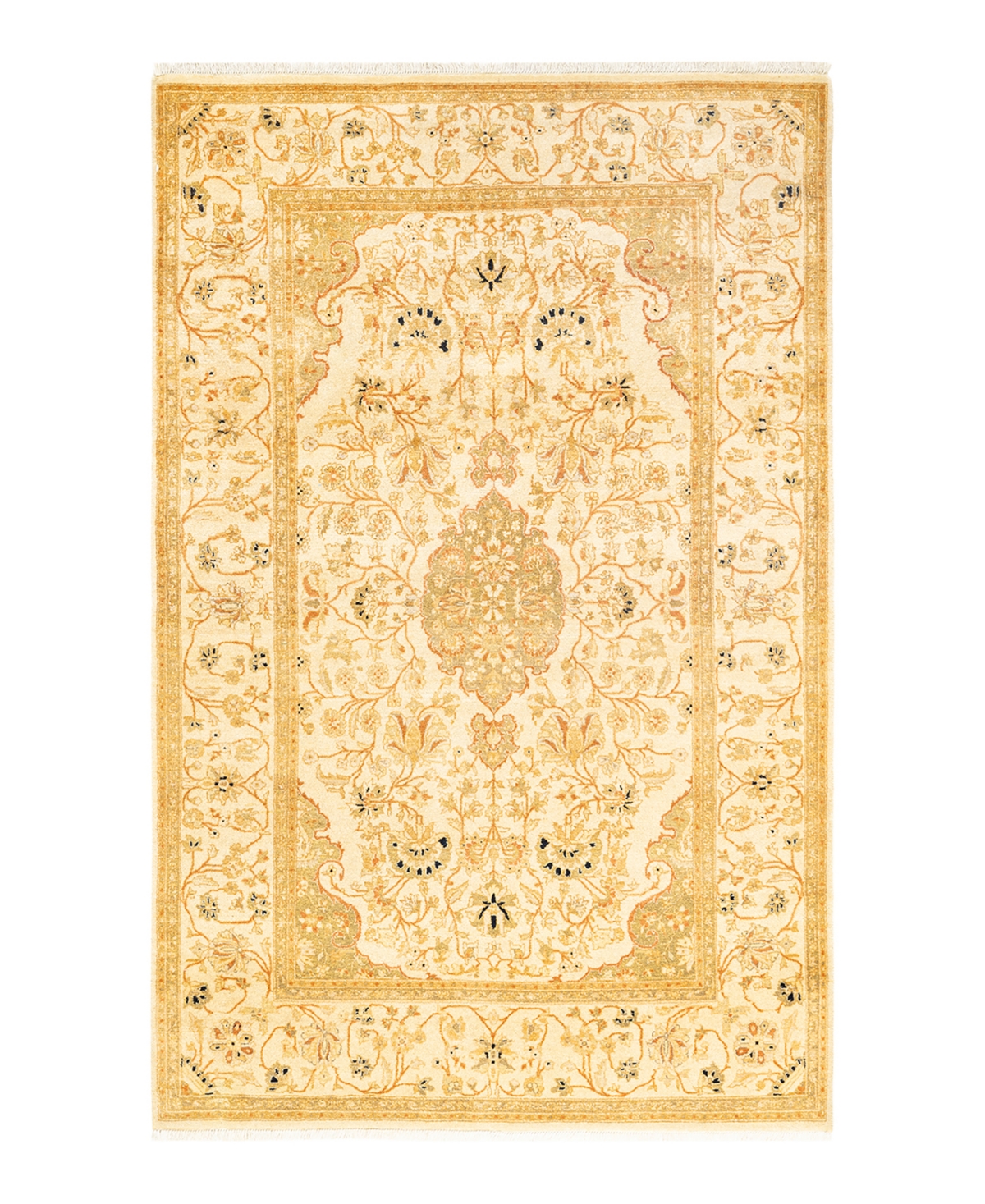 Adorn Hand Woven Rugs Mogul M1503 4'1"x6'5" Area Rug In Multi