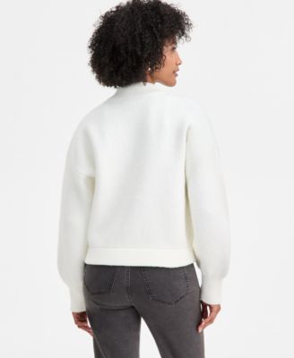Women's Sweater-Knit Bomber Jacket, Macy's Exclusive