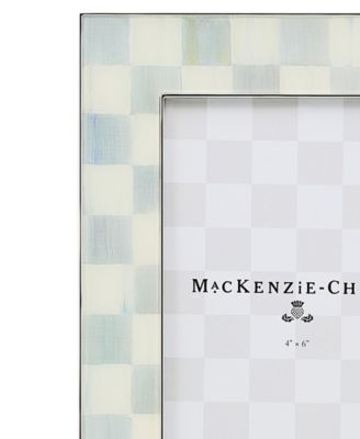 Sterling Check Silver Plated Frame, 4" x 6"