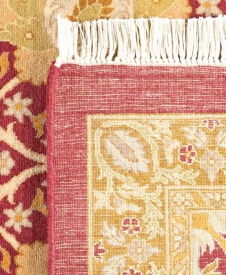 Adorn Hand Woven Rugs Mogul M1349 Rug Collection In Red