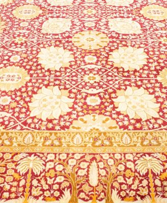 Adorn Hand Woven Rugs Mogul M1270 Rug Collection In Purple