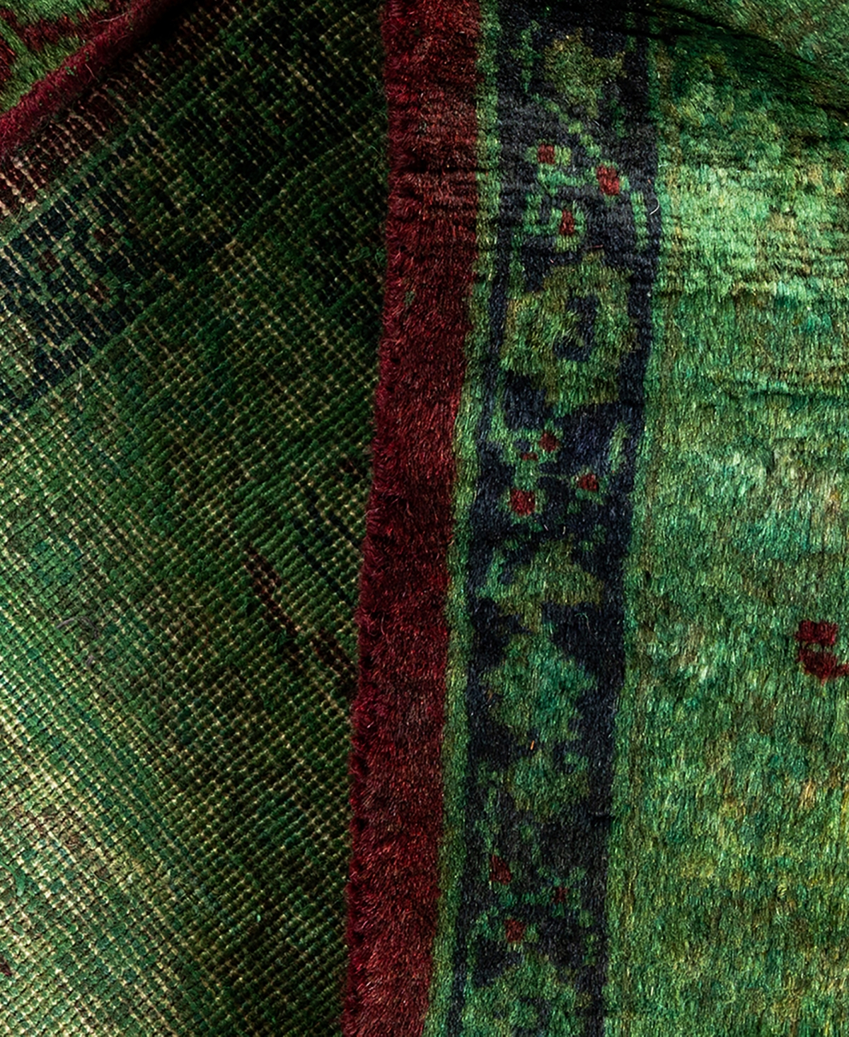 Adorn Hand Woven Rugs Fine Vibrance M1035 3'3"x8'7" Runner Area Rug