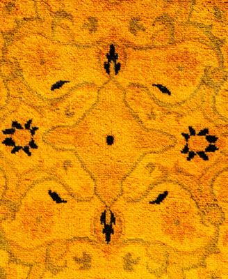 Adorn Hand Woven Rugs Fine Vibrance M1198 Rug Collection In Brown
