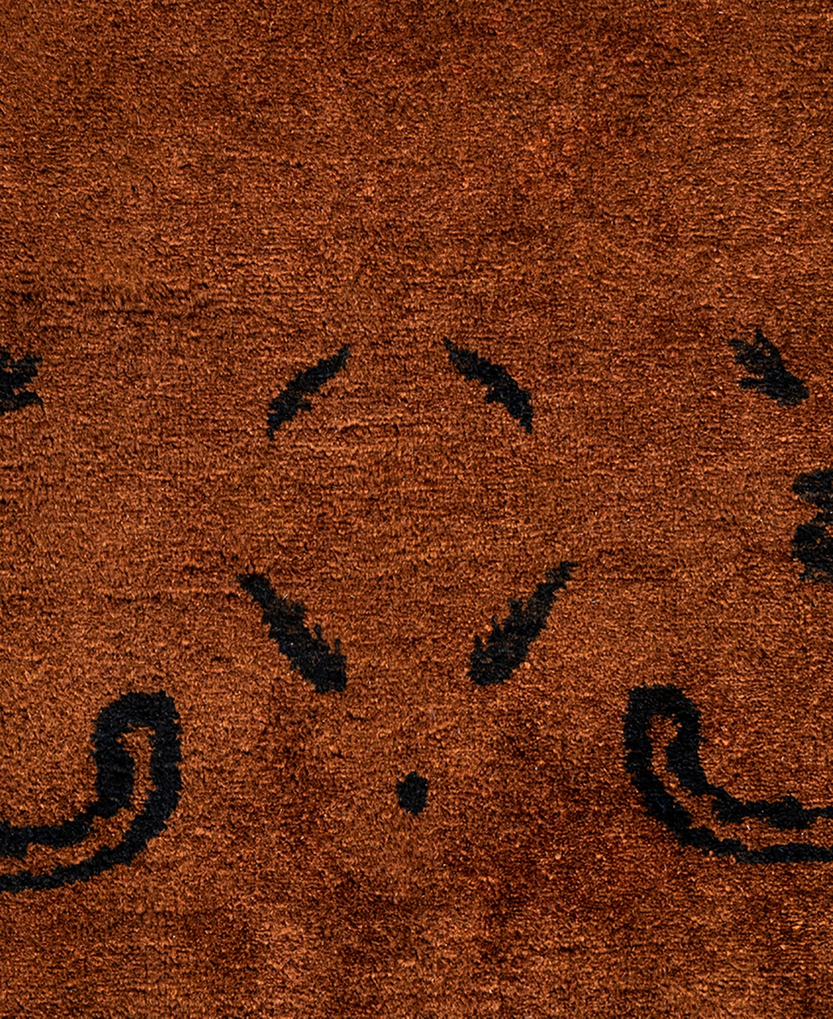 Adorn Hand Woven Rugs Fine Vibrance M1417 9'2"x11'10" Area Rug In Brown