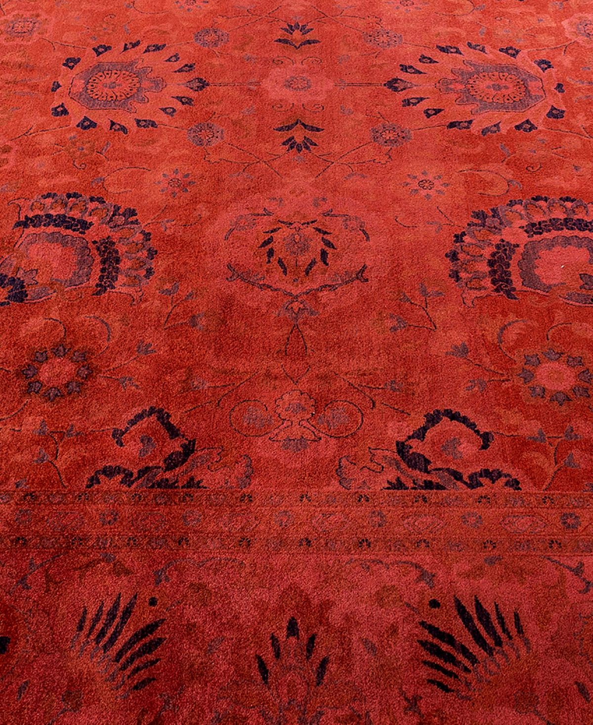 Adorn Hand Woven Rugs Fine Vibrance M1611 9'2"x12'1" Area Rug In Red