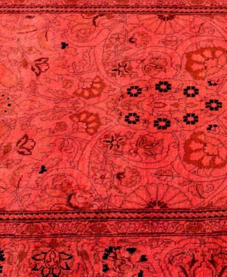 Fine Vibrance M1355 2'6"x11'6" Runner Area Rug