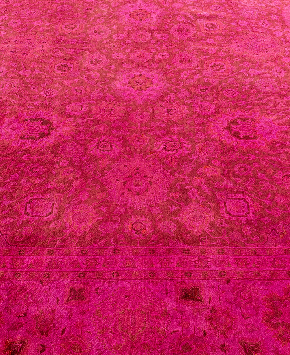 Adorn Hand Woven Rugs Fine Vibrance M1502 8'2"x10'3" Area Rug In Pink
