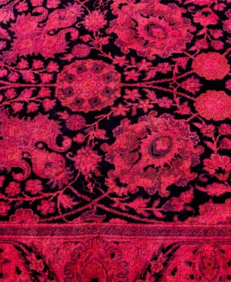 Fine Vibrance M1380 2'7"x12'6" Runner Area Rug