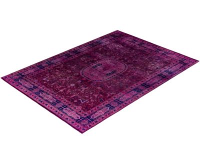 Adorn Hand Woven Rugs Fine Vibrance M1426 Rug Collection In Pink