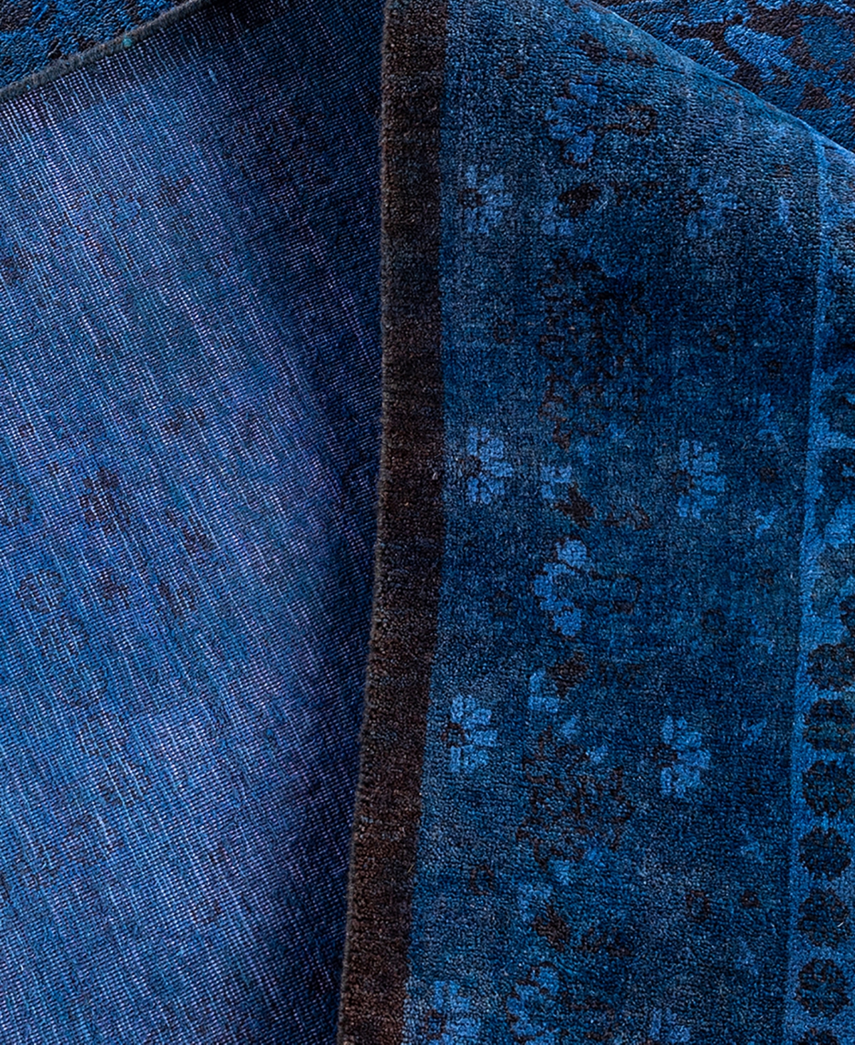 Adorn Hand Woven Rugs Fine Vibrance M1437 9'1"x11'9" Area Rug In Blue