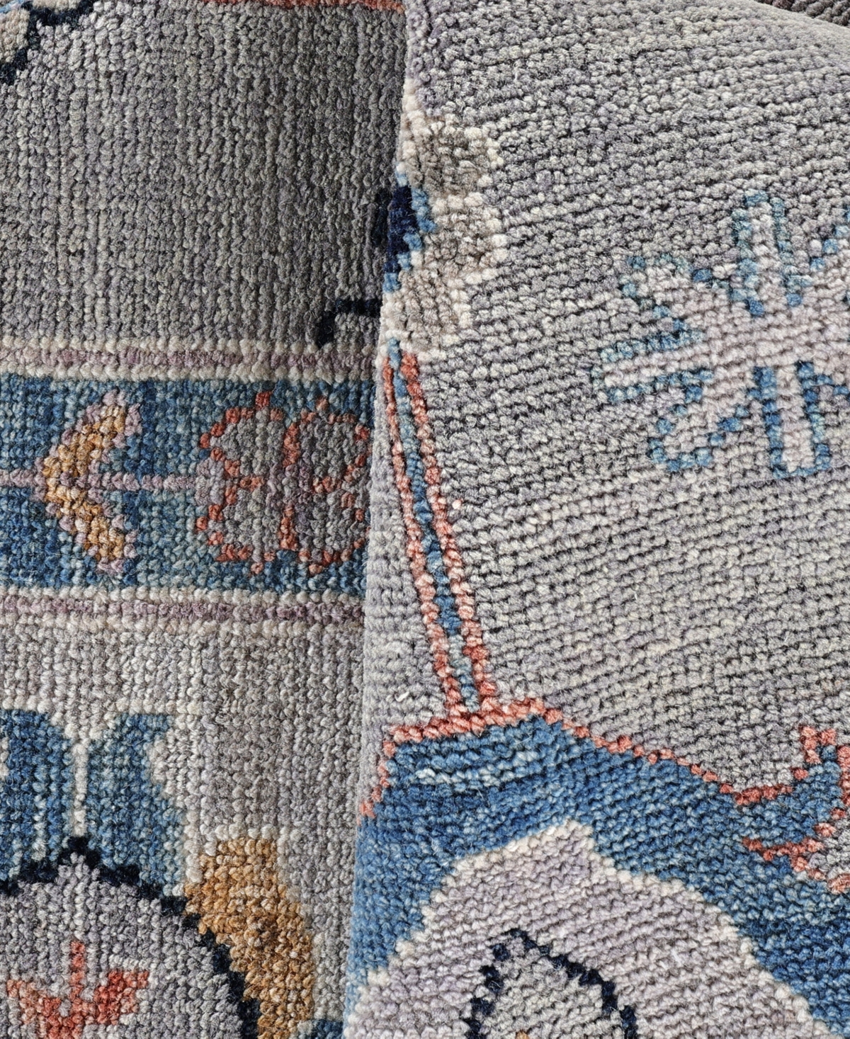 Adorn Hand Woven Rugs Colorful Oushak M0103-35 9'x11'10" Area Rug