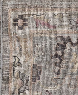 Adorn Hand Woven Rugs Colorful Oushak M0103 42 Rug Collection In Brown