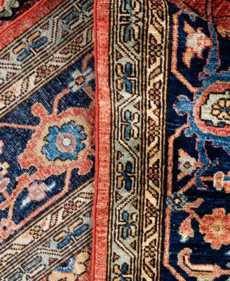 Adorn Hand Woven Rugs Serapi M0103 91 Rug Collection In Red