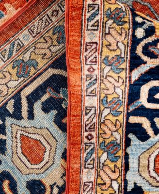 Adorn Hand Woven Rugs Serapi M0103 101 Rug Collection In Red