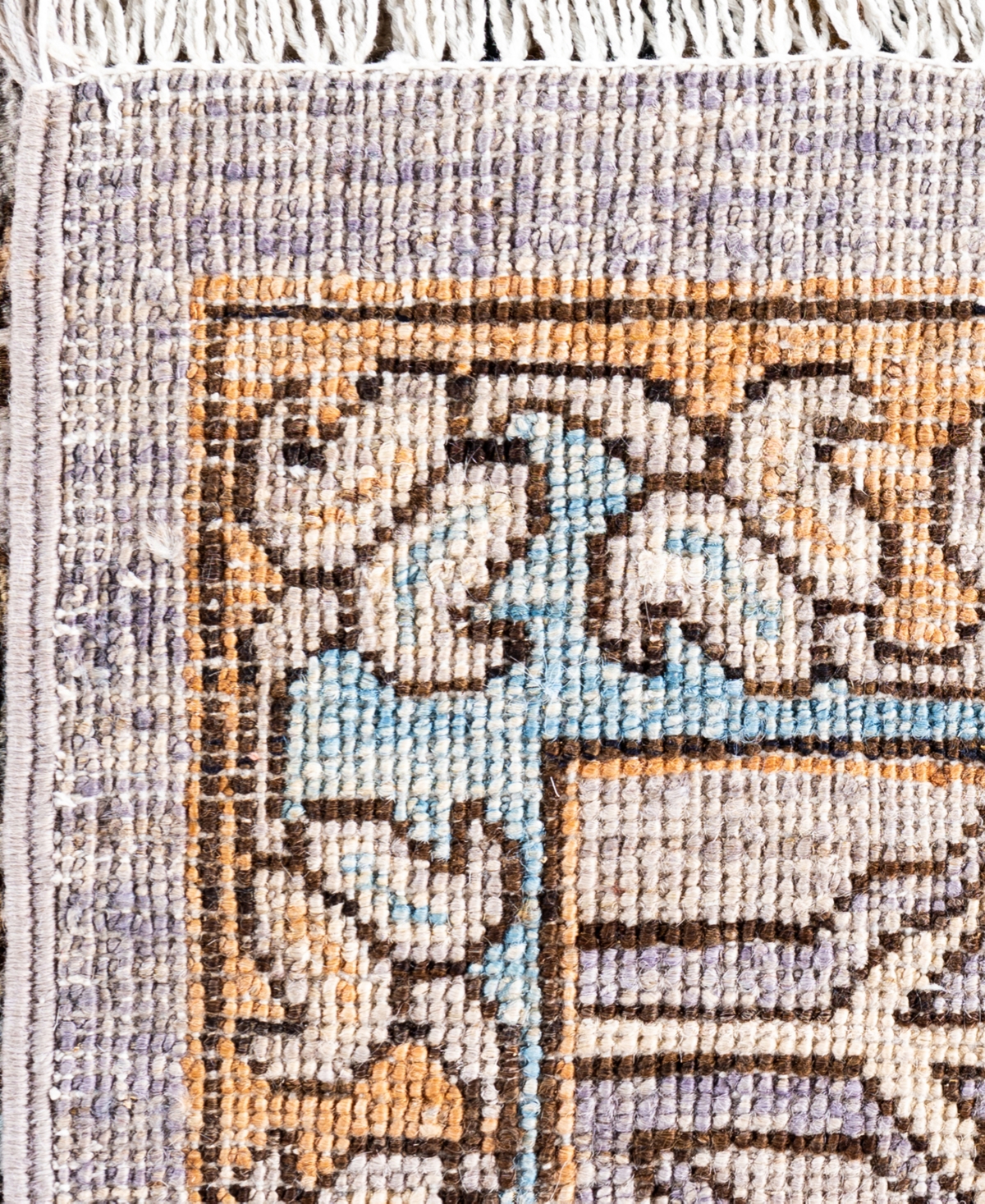Adorn Hand Woven Rugs Serapi M0103-123 9'x11'11" Area Rug In Gray