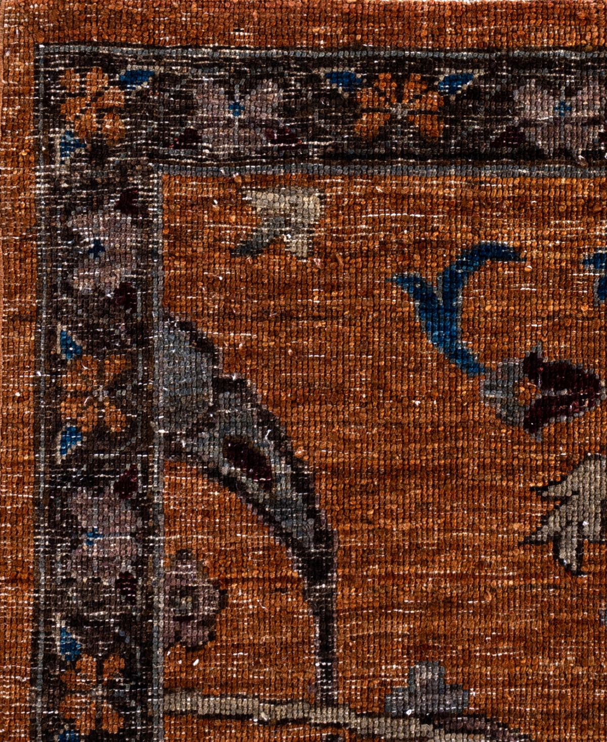 Adorn Hand Woven Rugs Serapi M0103-138 8'11"x12' Area Rug In Brown