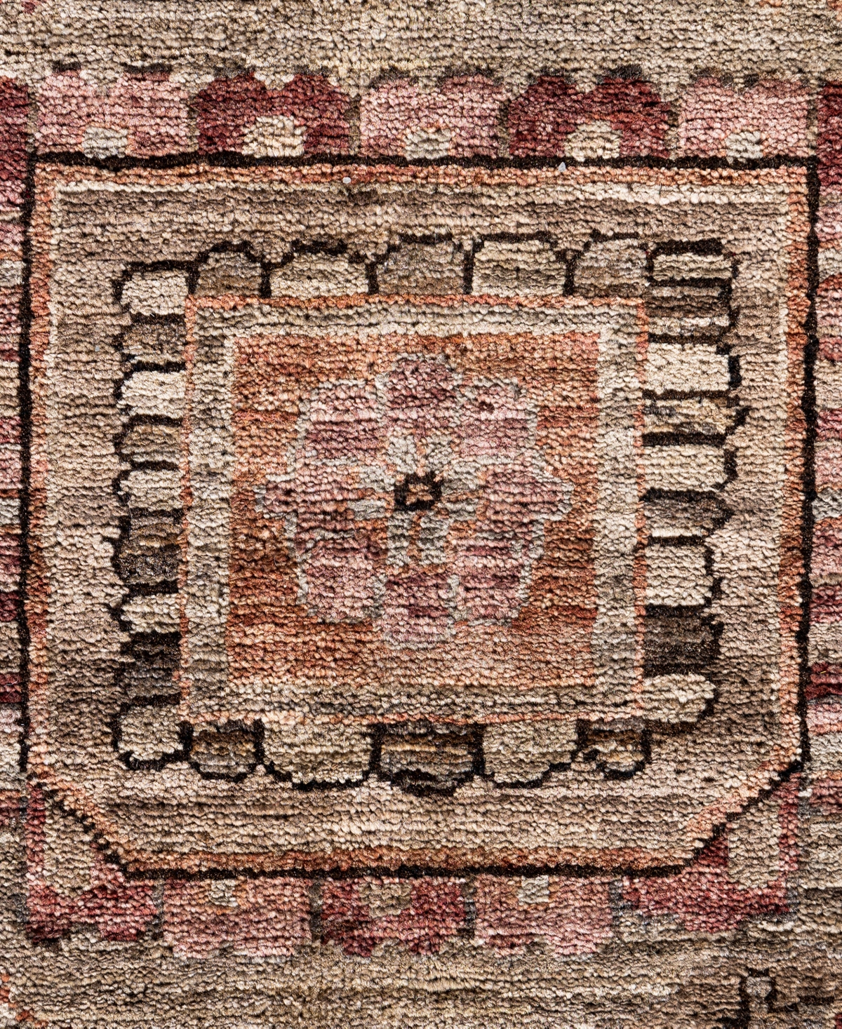 Adorn Hand Woven Rugs Serapi M0103-180 9'3"x11'11" Area Rug In Brown