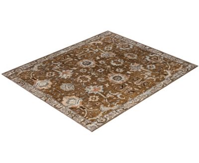 Adorn Hand Woven Rugs Serapi M0103 196 Rug Collection In Brown