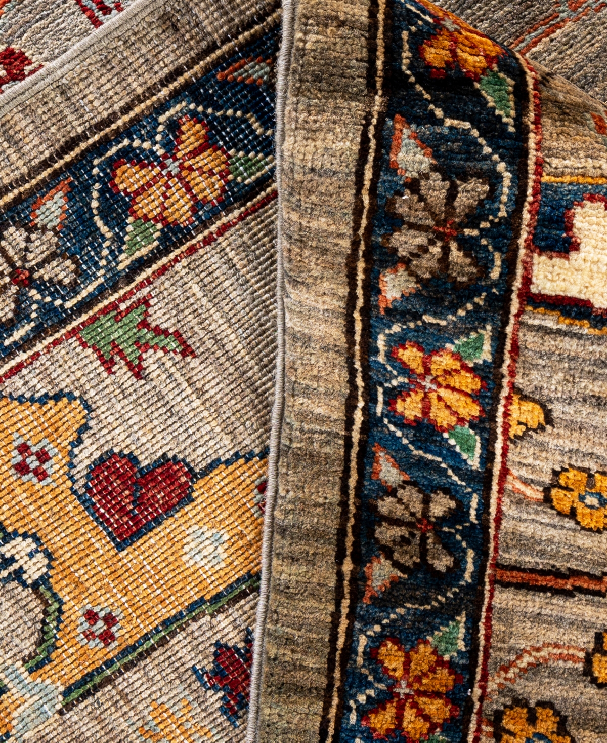 Adorn Hand Woven Rugs Serapi M0103-208 8'1"x9'9" Area Rug In Brown